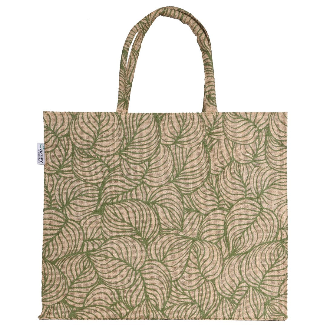 Medium Zippy Bag: Leaves