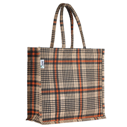 Medium Zippy Bag: Plaid