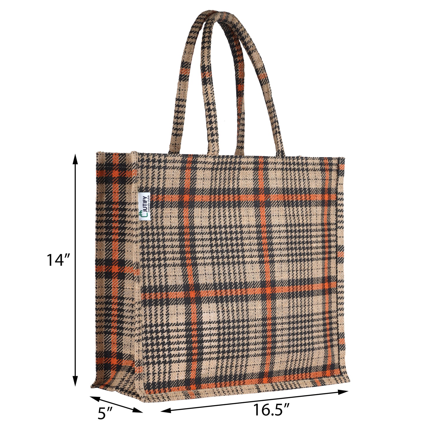 Medium Zippy Bag: Plaid