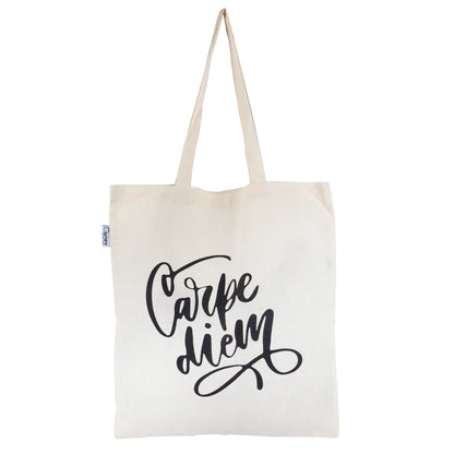 Cotton Tote Carpe Diem