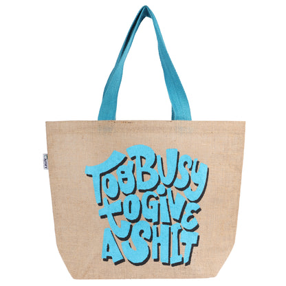 THE “CARRY ALL” TOTE: Too Busy